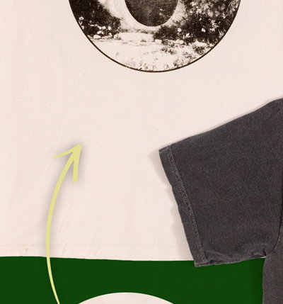 The Lord Of The Rings Bag End Floor Plan Natural T-Shirt With Back Print 2