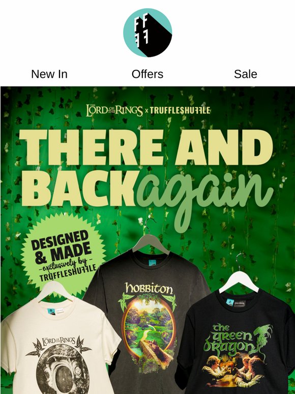 There and Back Again. 🧙 New LOTR tees.