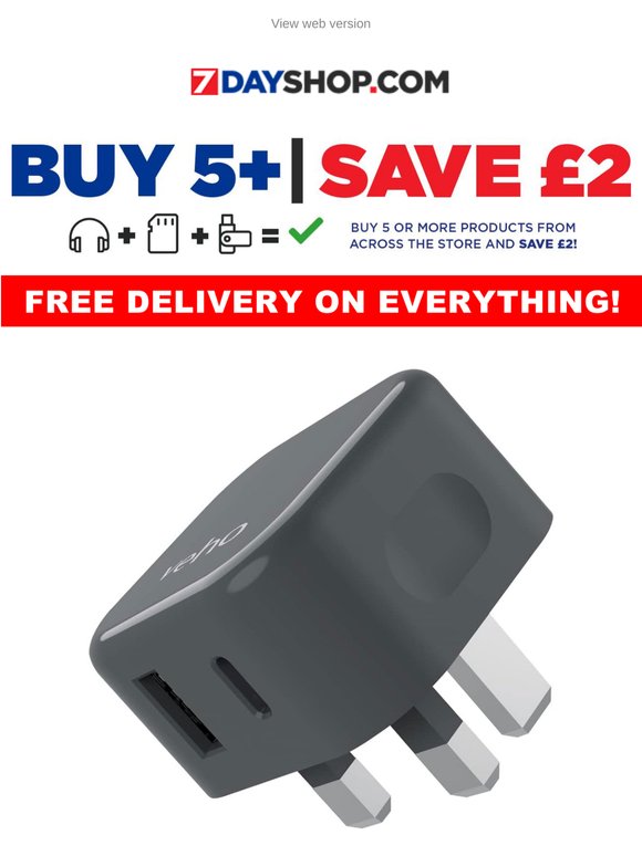 One Plug, Two Fast-charging Ports