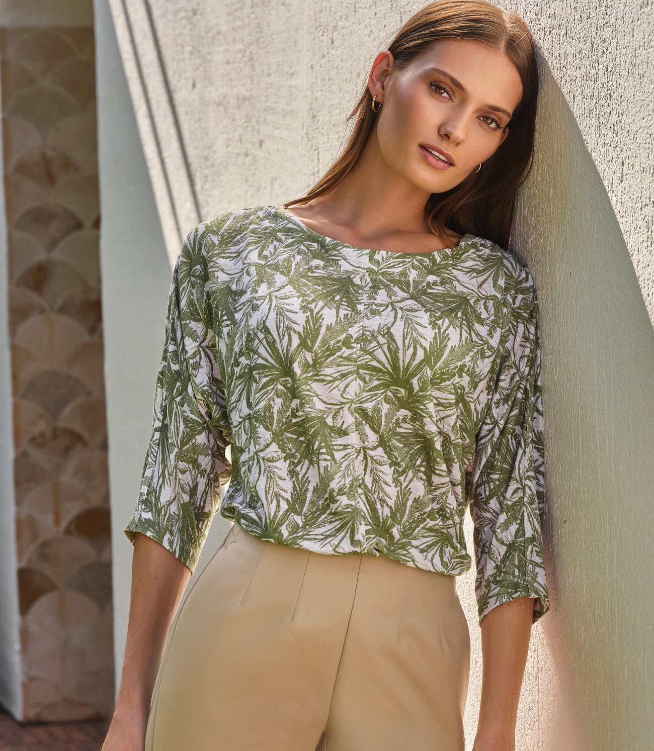 Linen 3/4 Sleeve