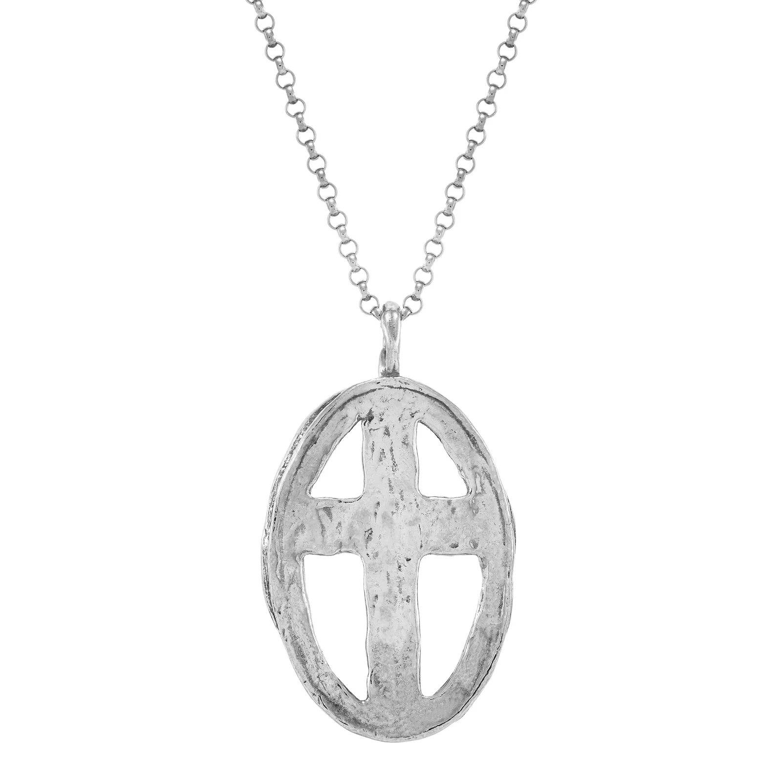 Sanctuary Cross Pendant Necklace