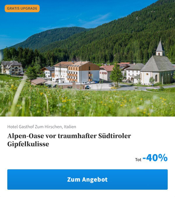 Alpen-Oase vor traumhafter Südtiroler Gipfelkulisse