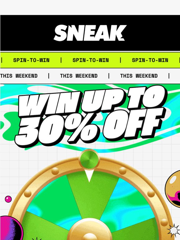 Win up to 30% Off 🤩