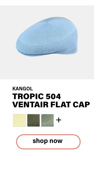 Tropic 504 Ventair Flat Cap by Kangol  