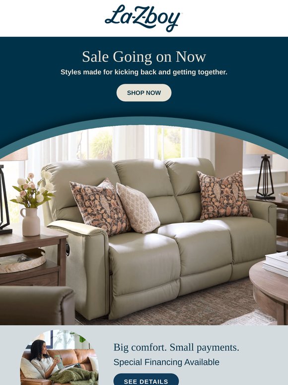 Rock, Swivel & Recline for LESS