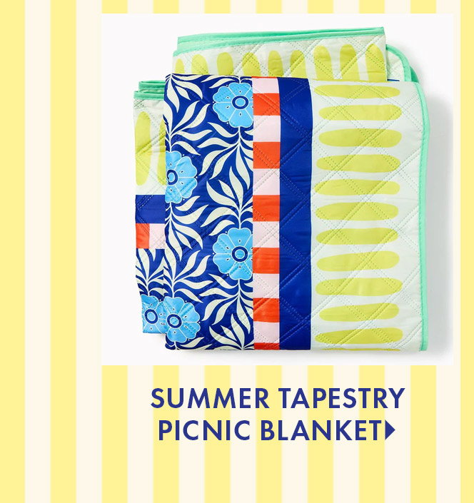 Summer Tapestry Picnic Blanket