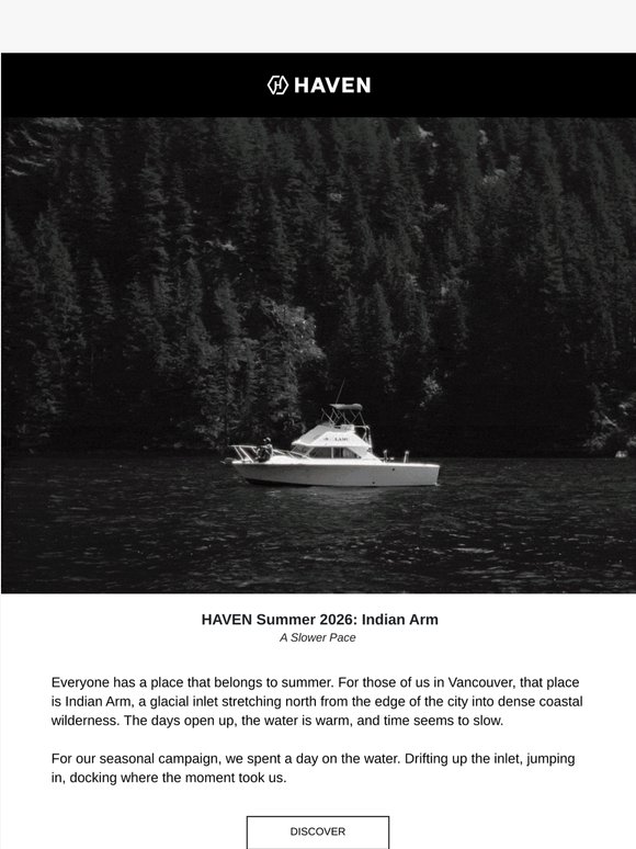 HAVEN Summer 2026: Indian Arm