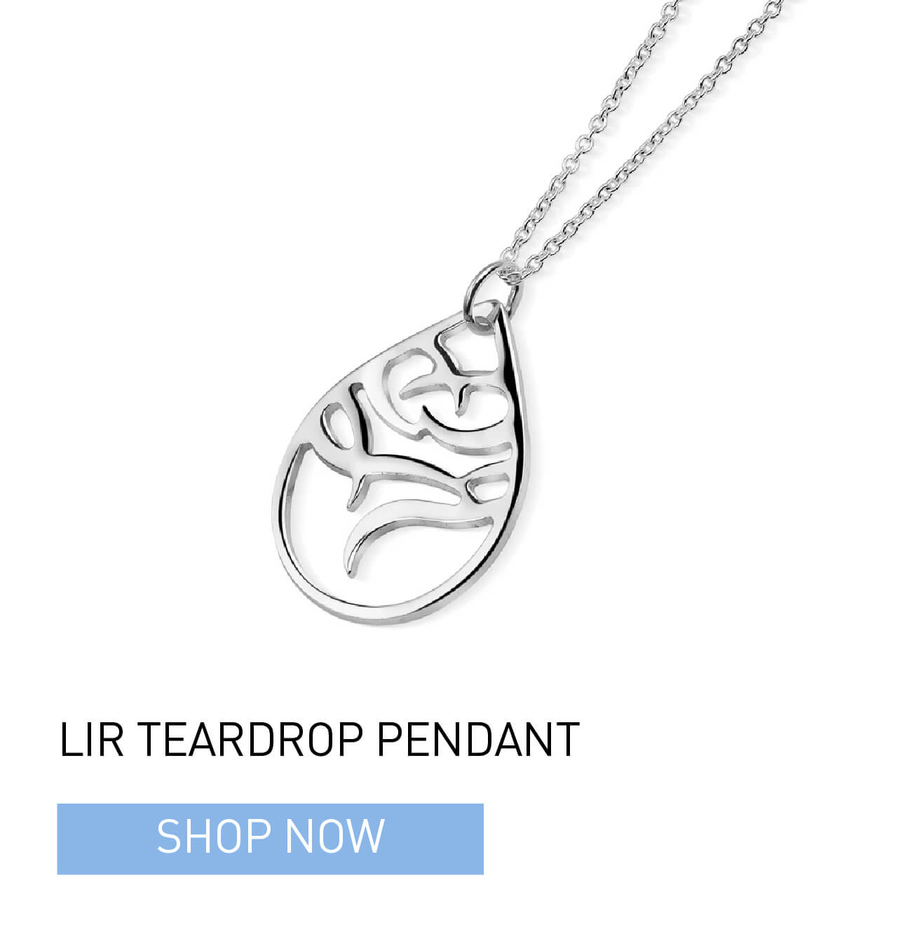 Lir Teardrop Pendant