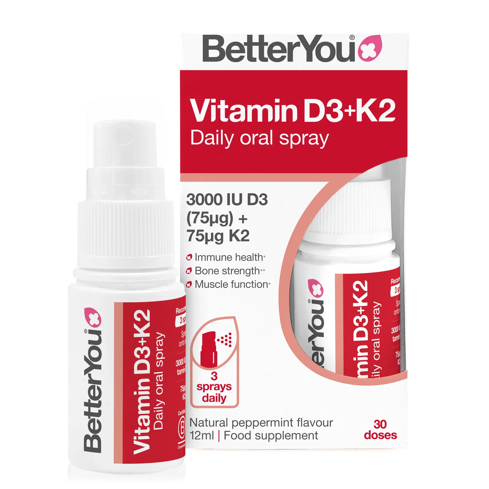 Image of Vitamin D3 3000iu + K2