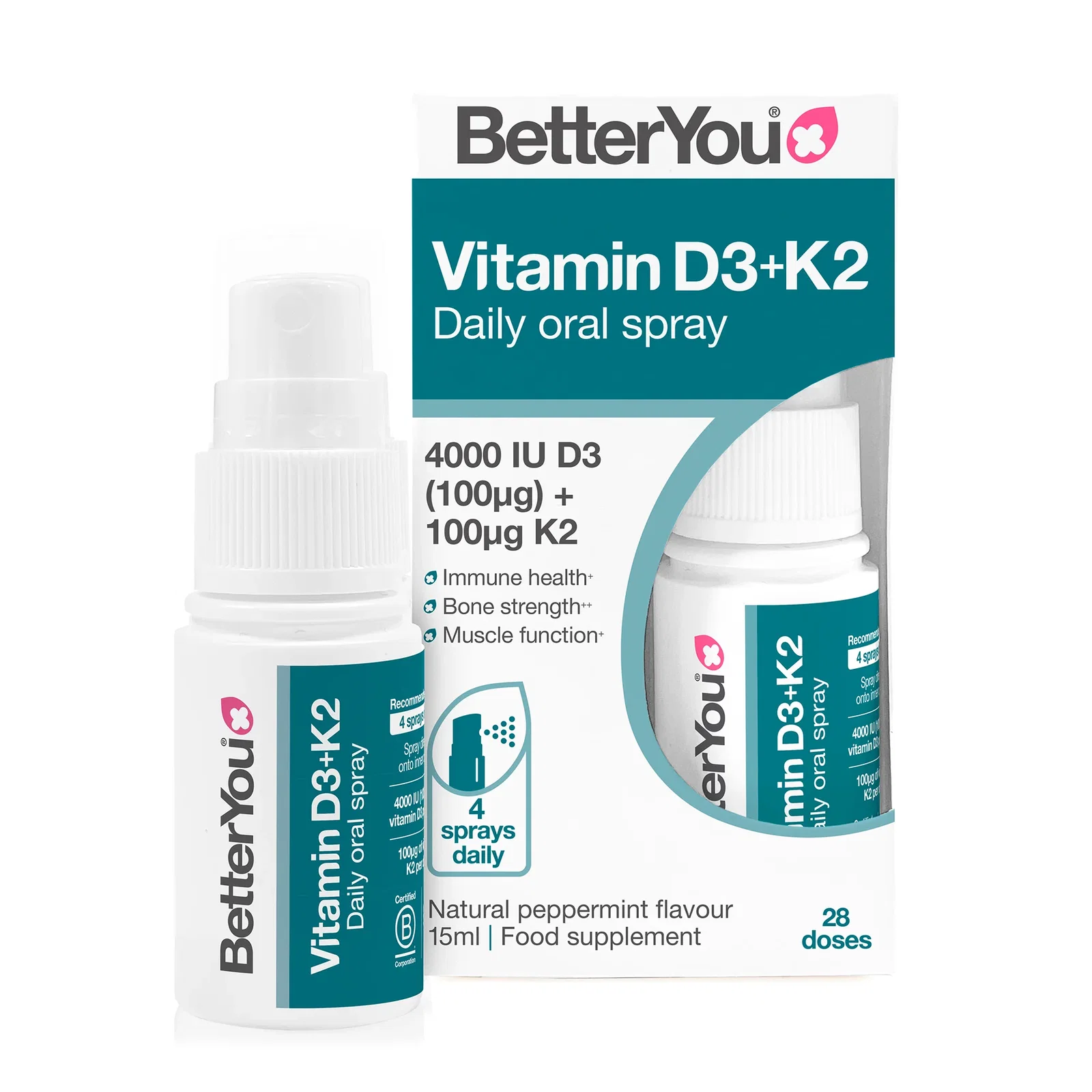 Image of Vitamin D3 4000iu + K2