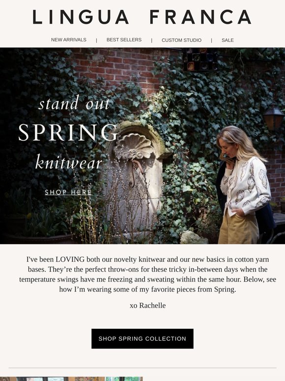 Stand Out Spring Knitwear!
