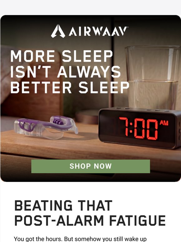 Slept 8 hours. Still tired?