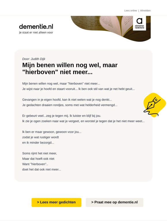 Gedichtennieuwsbrief 15 mei 2026💛