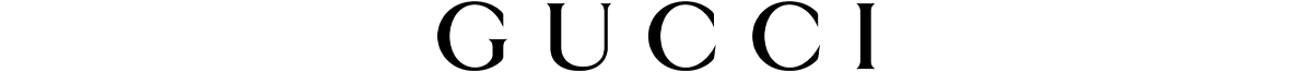 すべて大文字の”GUCCI”