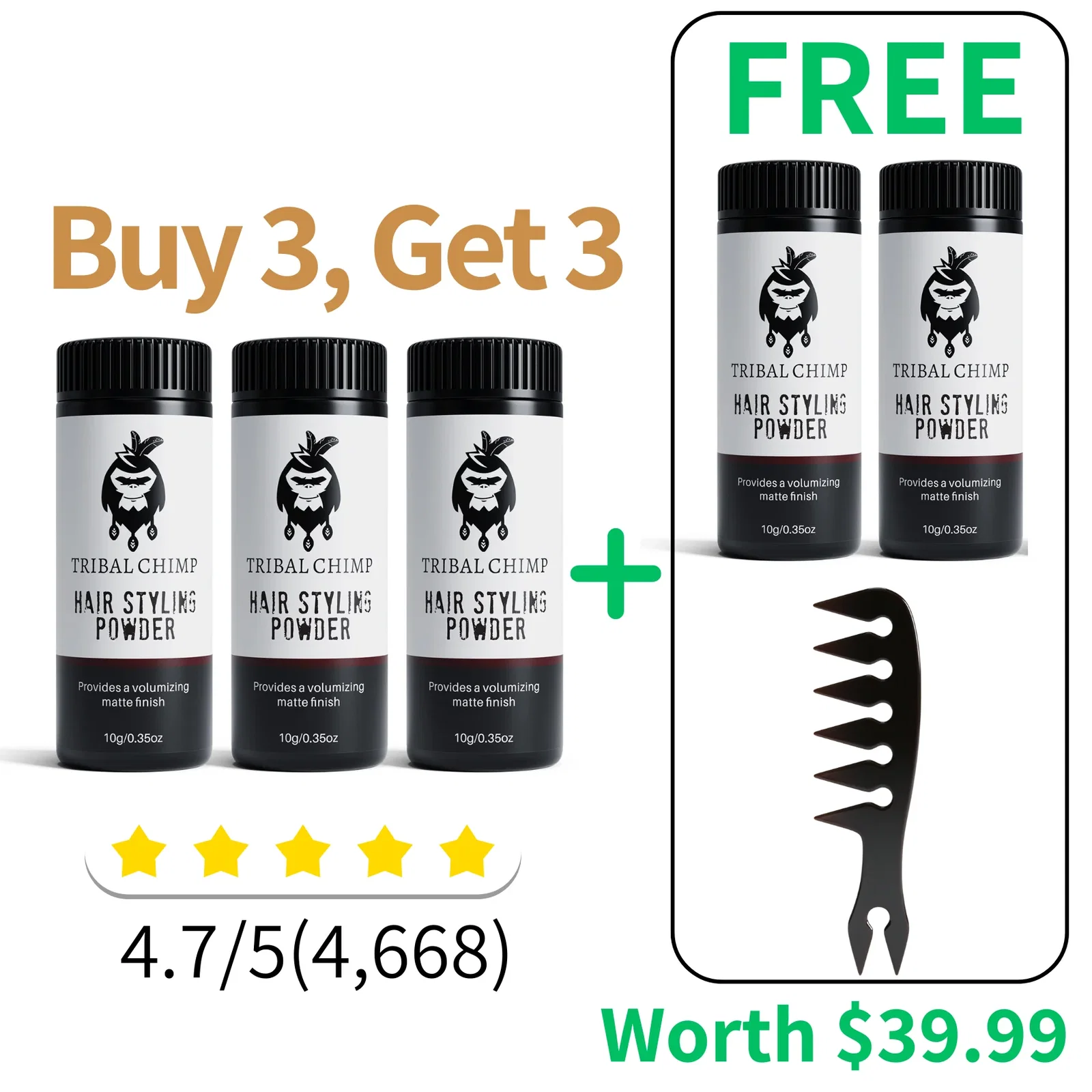 Image of Buy 3 Get 3 FREE