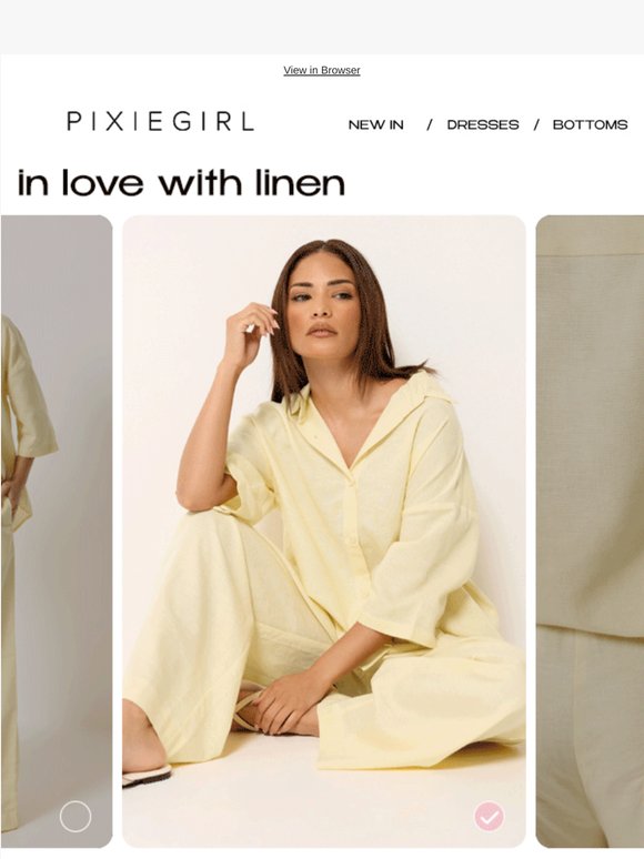 In Love With LINEN