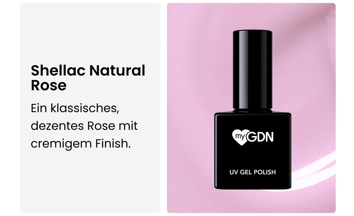 Shellac Natural Rose
