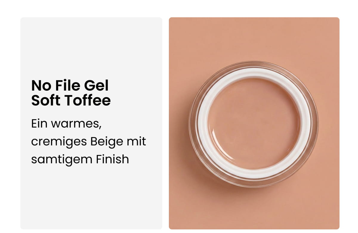 No File Gel Soft Toffee
