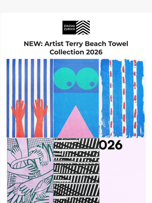 NEW: Artist Terry Beach Towel Collection 2026