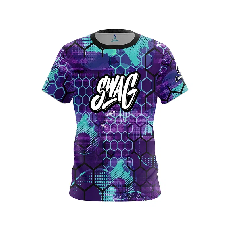 Image of Queen City Honeycomb CoolWick Bowling Jersey - SWAG