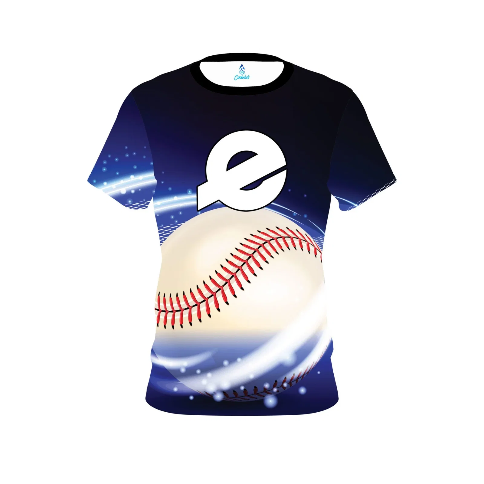 Image of Ebonite Mystic Baseball CoolWick Bowling Jersey