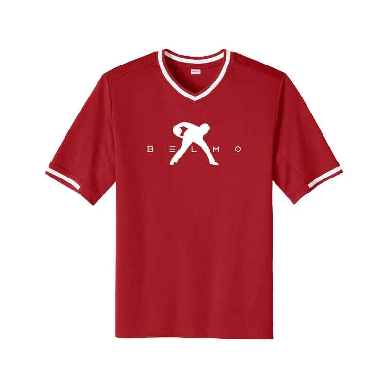 Image of Belmo Bowling V Neck Baseball Jersey