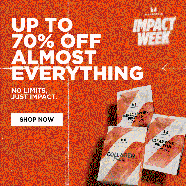 IMPACT WEEK IS LIVE: UP TO 70% OFF