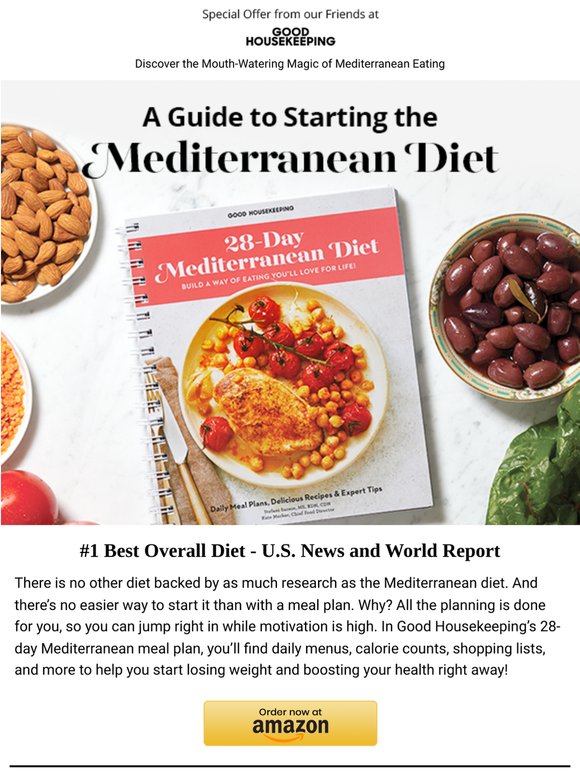 Lose weight and boost your health with the Mediterranean diet!