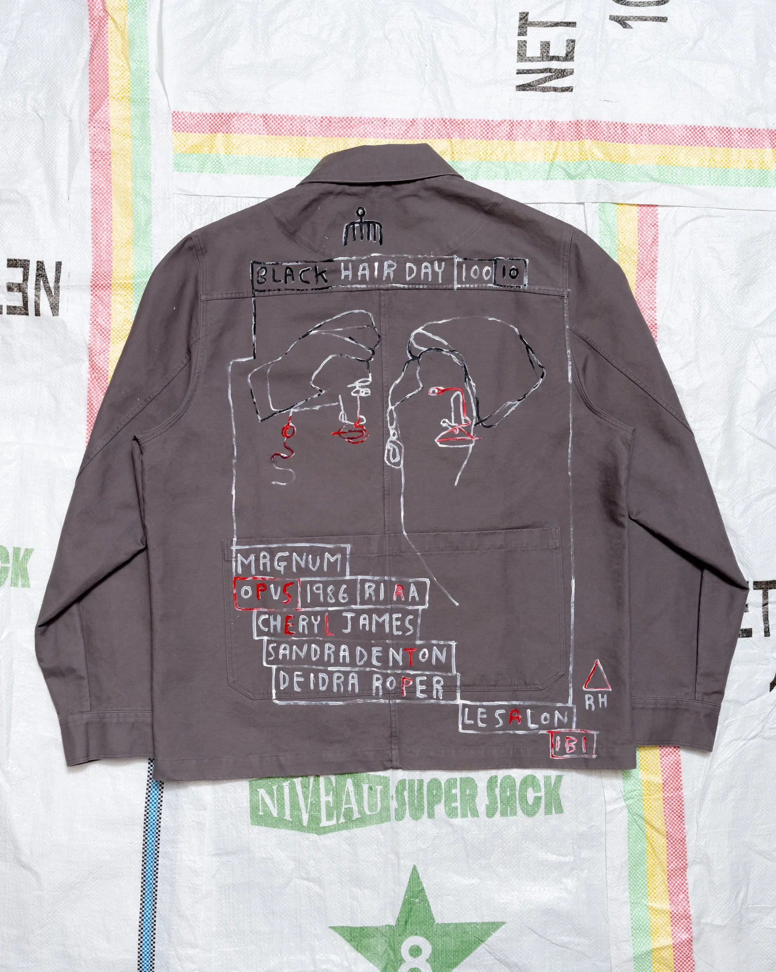 Image of Oliver Spencer x Le Tings Hythe "Magnum Opus" Jacket by Andrew Ibi
