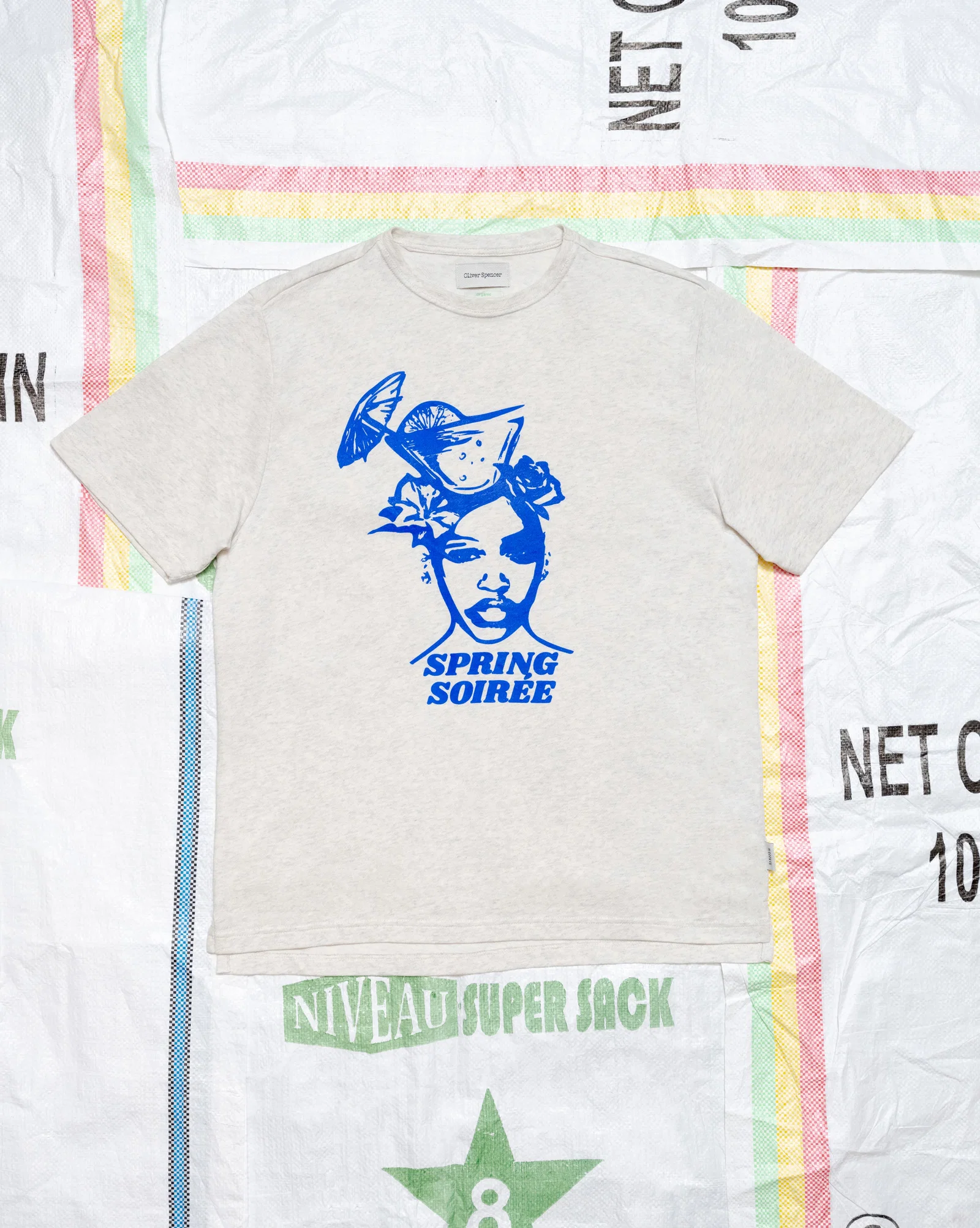 Image of Le Tings Spring Soiree T-Shirt Oatmeal