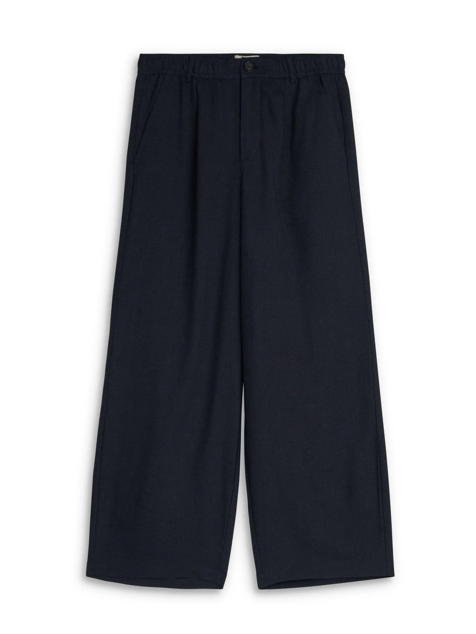 Image of Oxford Drawstring Trousers Silman Navy