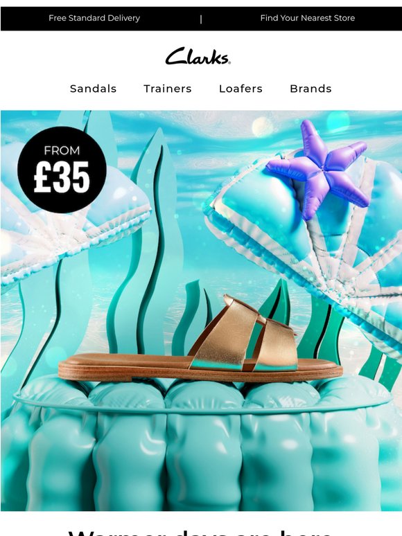 Step into summer from £35