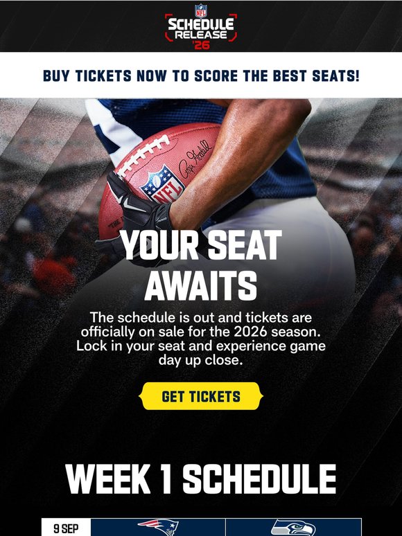 Let The Games Begin! Single Game Tickets Are On Sale NOW! 🎉