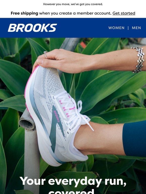 Three shoes, one easy way to run.
