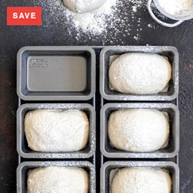 Chicago Metallic Non-Stick 8 Hole Mini Loaf Pan
