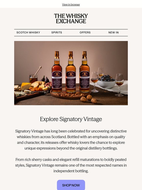 Explore Signatory Vintage