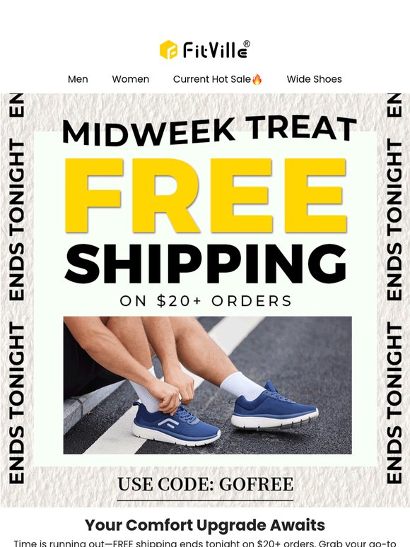 Last Call: FREE Shipping Tonight 🔥