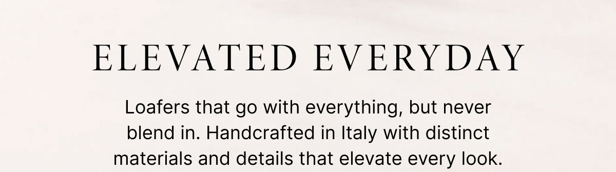 Elevated Everyday