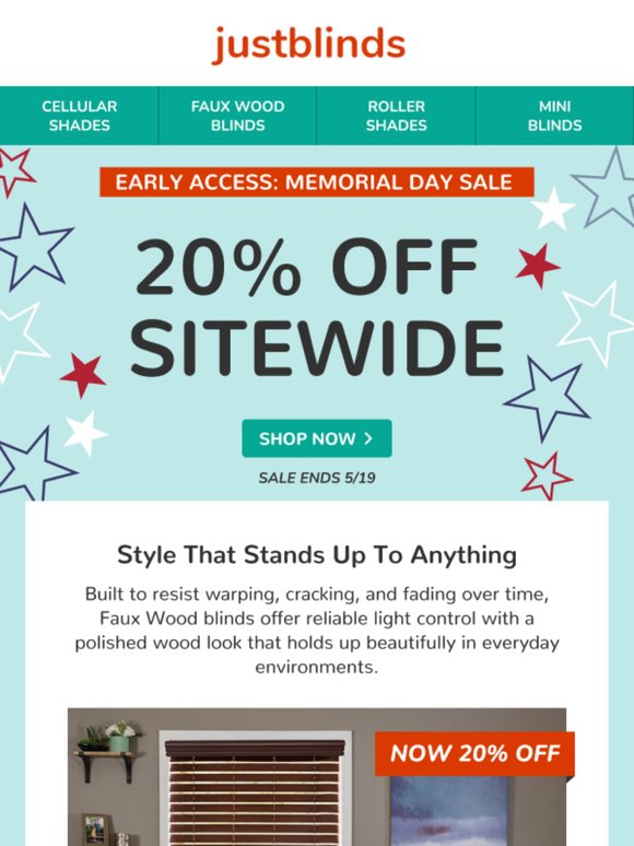Early Access Memorial Day deals starts now