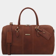 Lisbona TL142557 Travel Leather Duffle bag