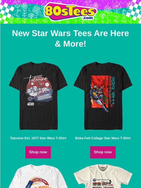 Friday Fresh: Brand New 80sTees Just Dropped!