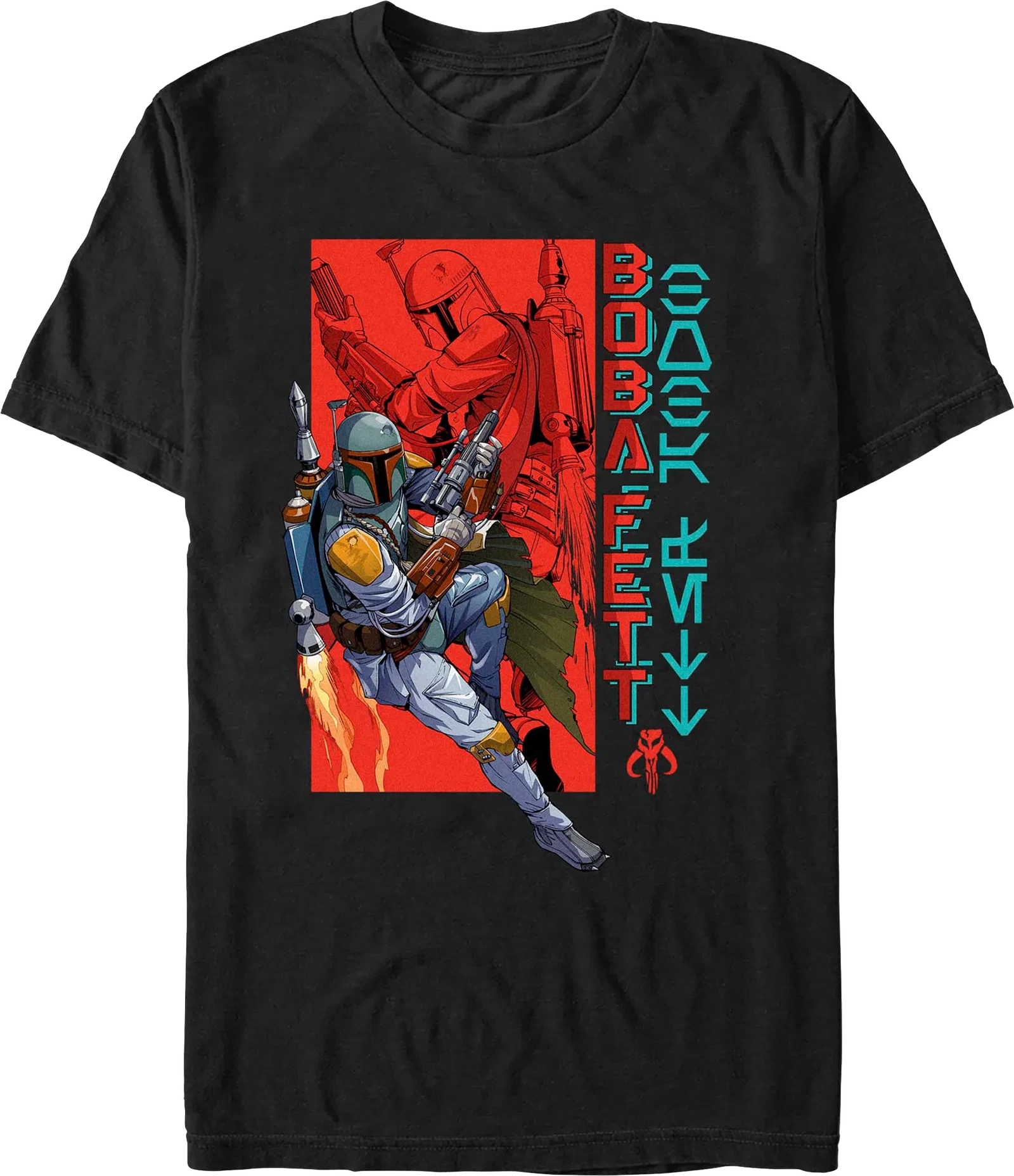 Boba Fett Collage Star Wars T-Shirt