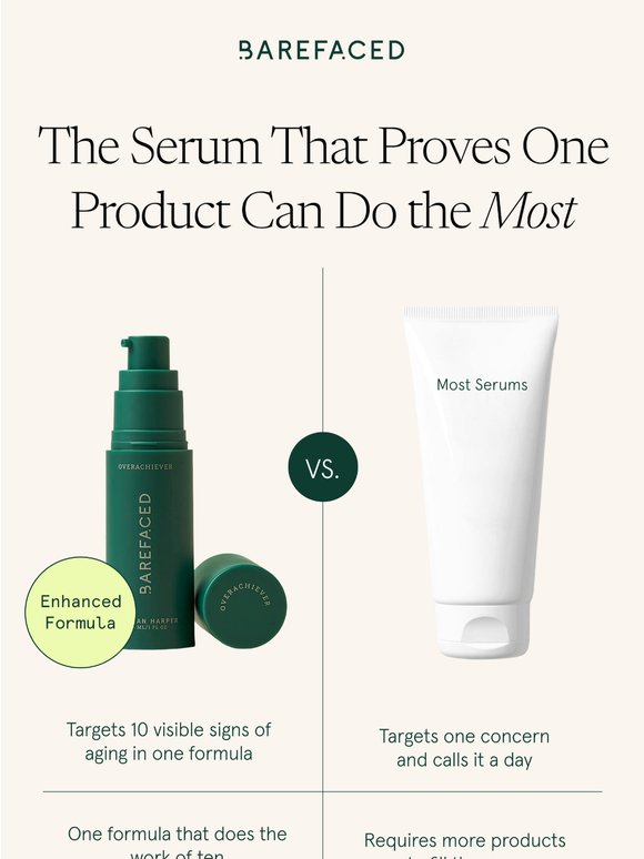 Why 220,000 people chose one serum over ten...