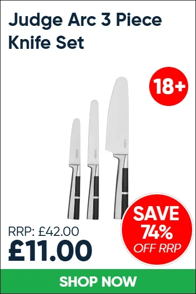 Judge Arc 3 Piece Knife Set