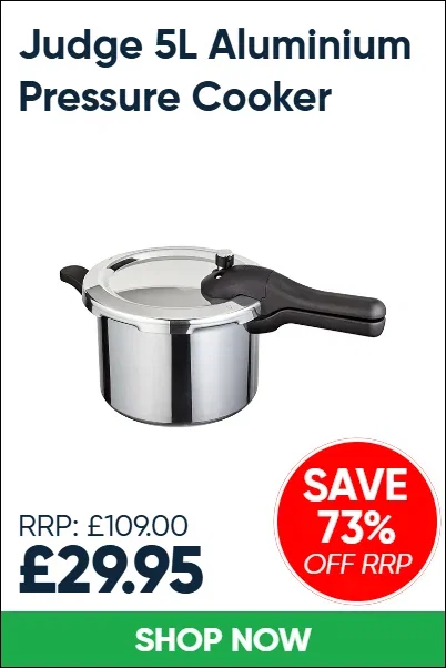 Judge 5L Aluminium Pressure Cooker