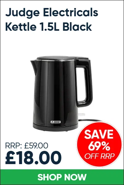 Judge Electricals Kettle 1.5L Black