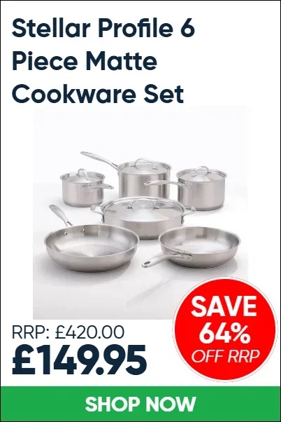 Stellar Profile 6 Piece Matte Cookware Set