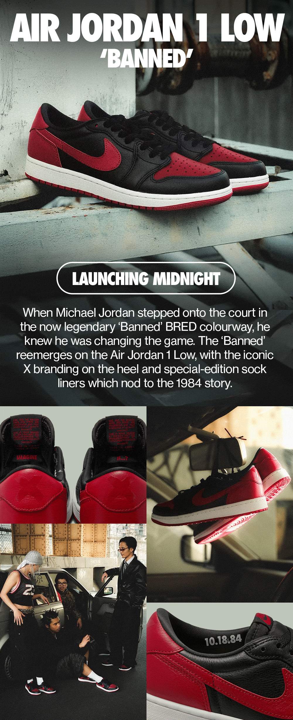 Jordan Air Jordan 1 Low OG Banned