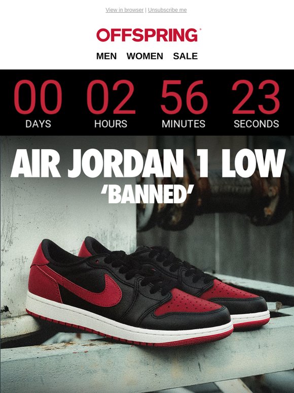 Air Jordan 1 Low 'Banned'