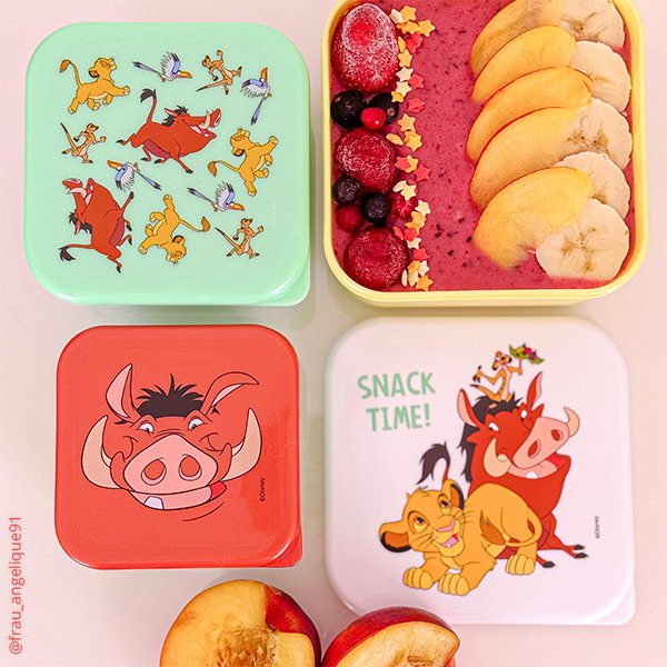 König der Löwen - Simba and Friends Lunchbox 3er Set